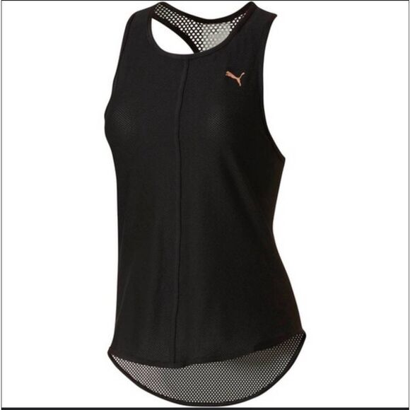 Puma Size M Sleeveless Explosive Mesh Tank Top - Picture 1 of 6